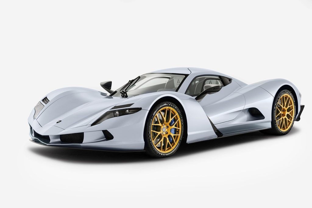 luxury  electric car