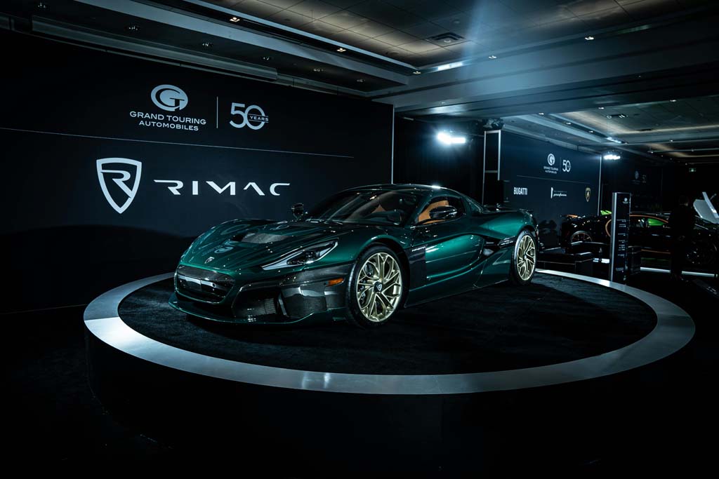 Rimac Nevera electric luxury car