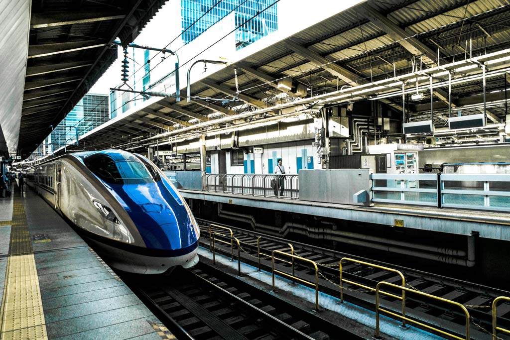 Bullet Train in station