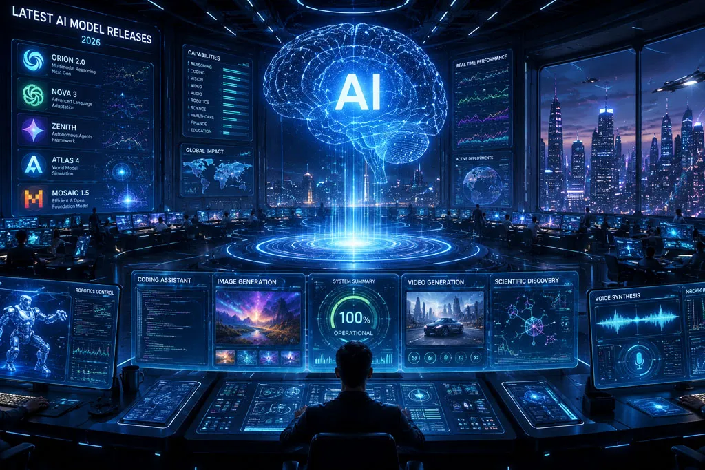 Latest AI Model Releases in 2026
